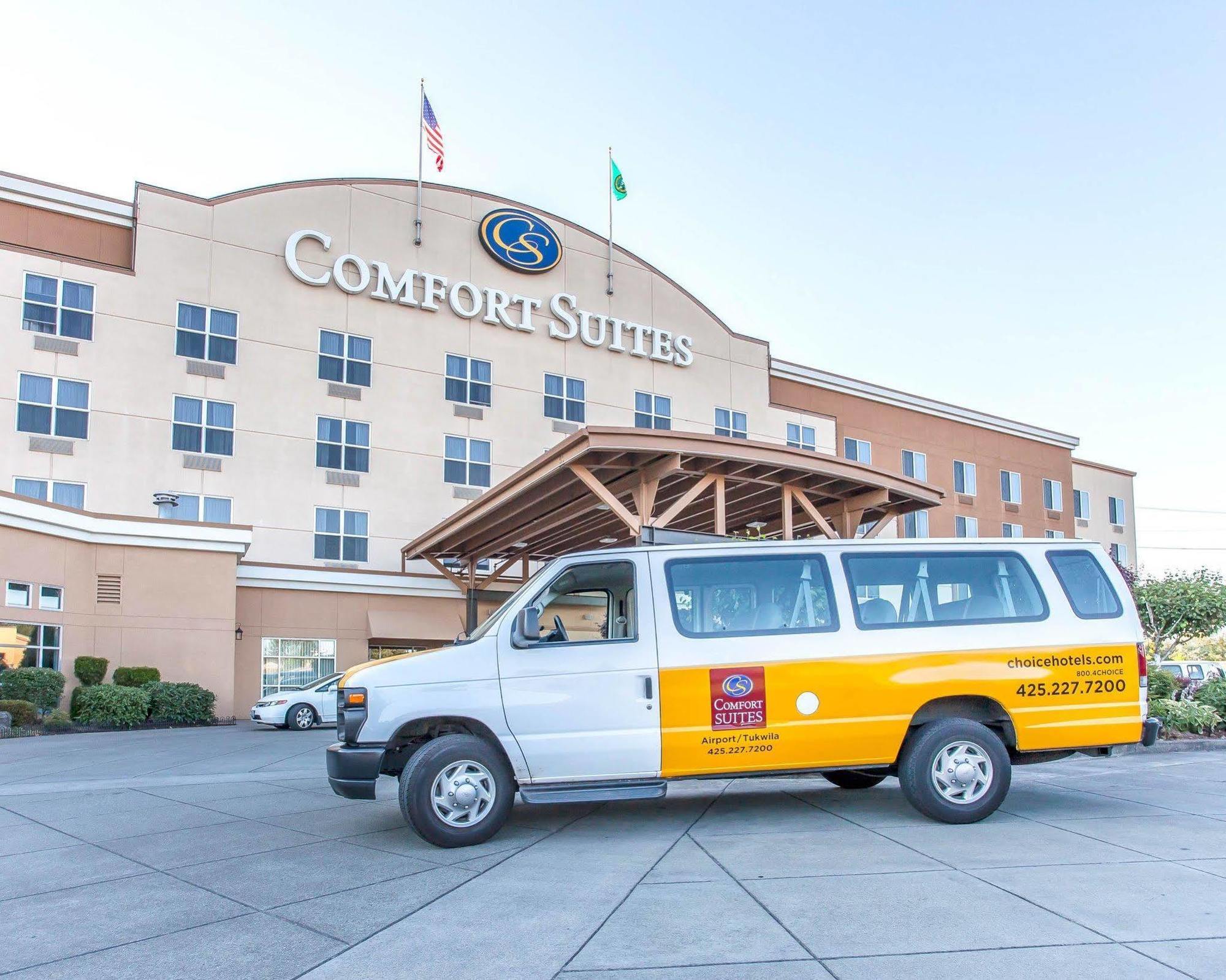 Comfort Suites Airport Tukwila Seattle Exterior foto